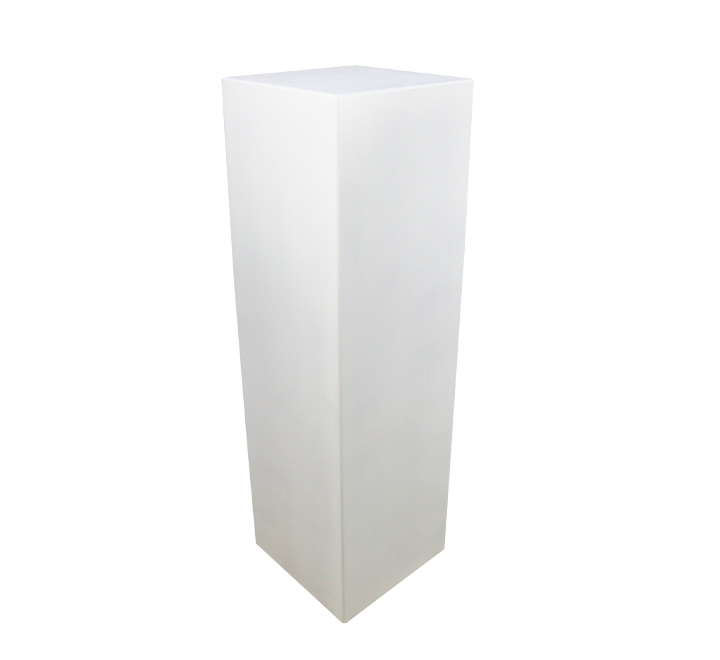 White Square Plinth for hire in Midrand